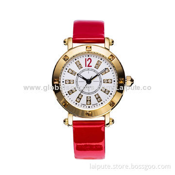 Japan Movement Fashionable Design Jewelry Wristwatch, Analog Display